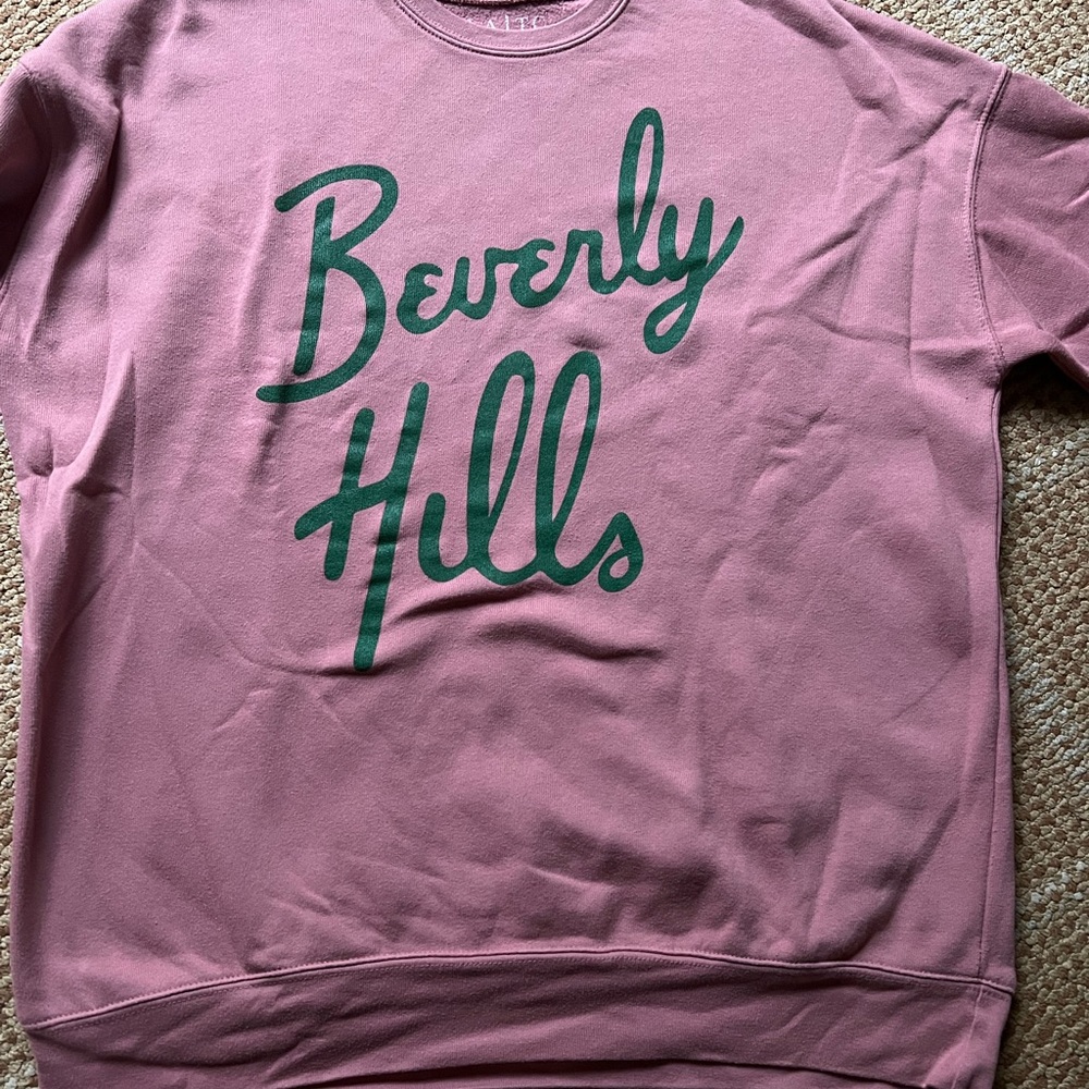 Pink Beverly Hills Sweatshirt